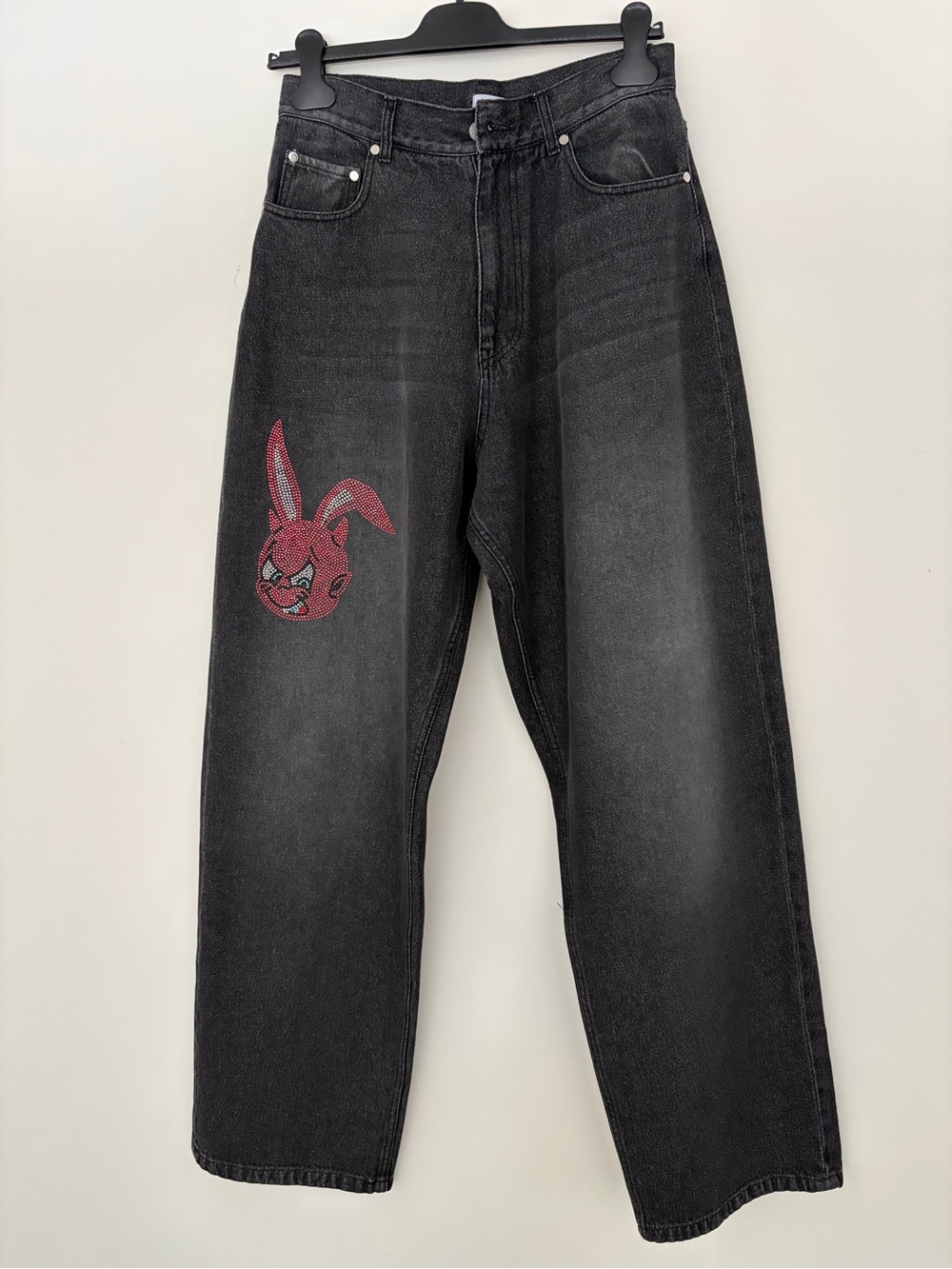 Abra Relaxed Black Women's Jeans